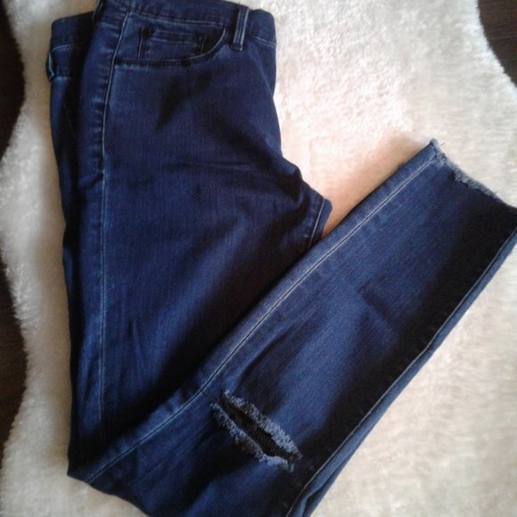 BUFFALO Faith Skinny Dark Blue Jeans - Size 28 - Picture 1 of 8